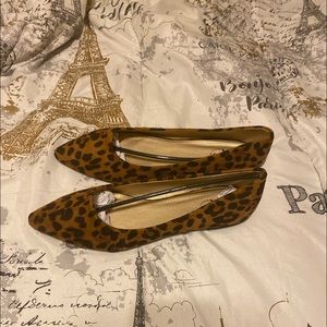 New, Never worn leopard flats